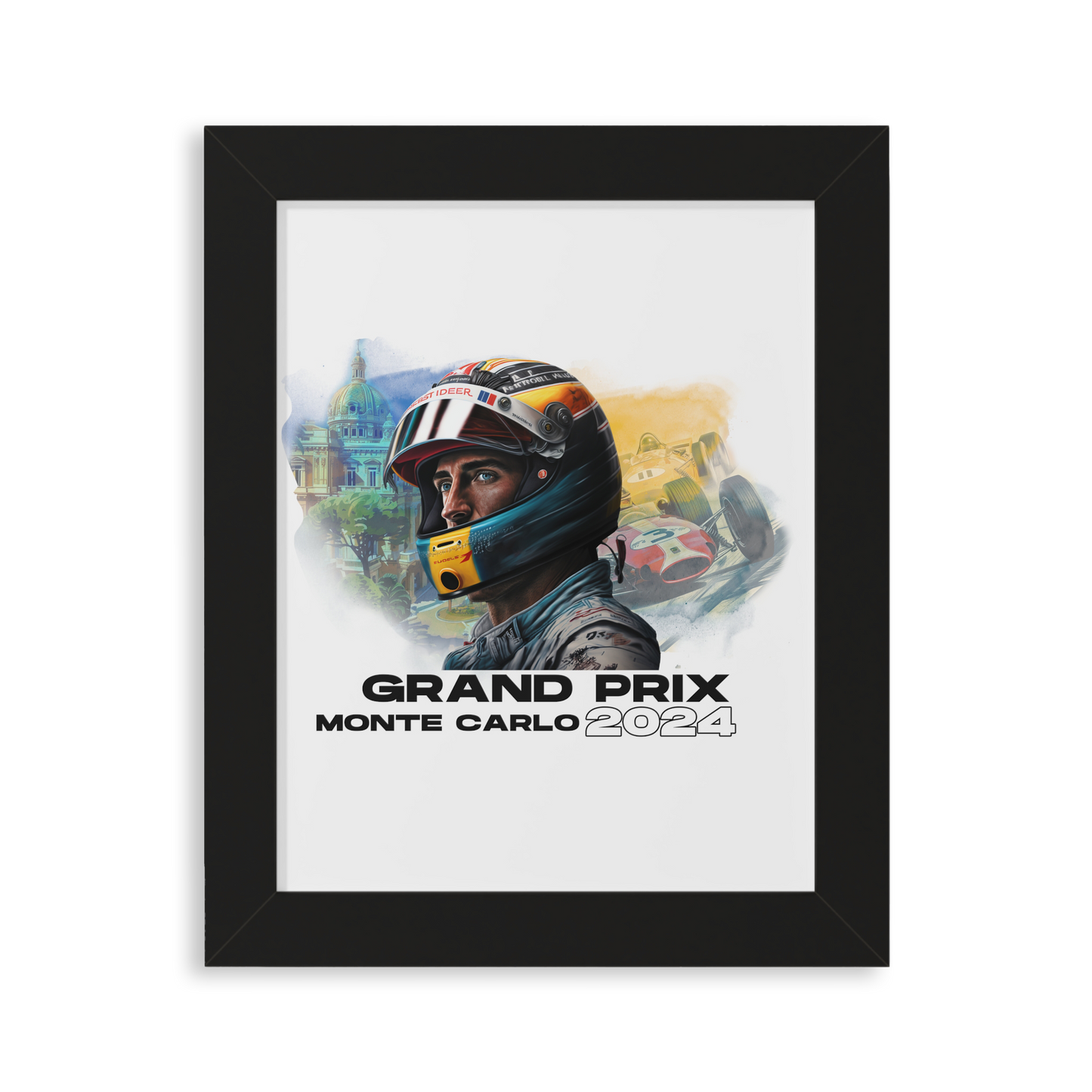 GRAND PRIX Framed Artwork