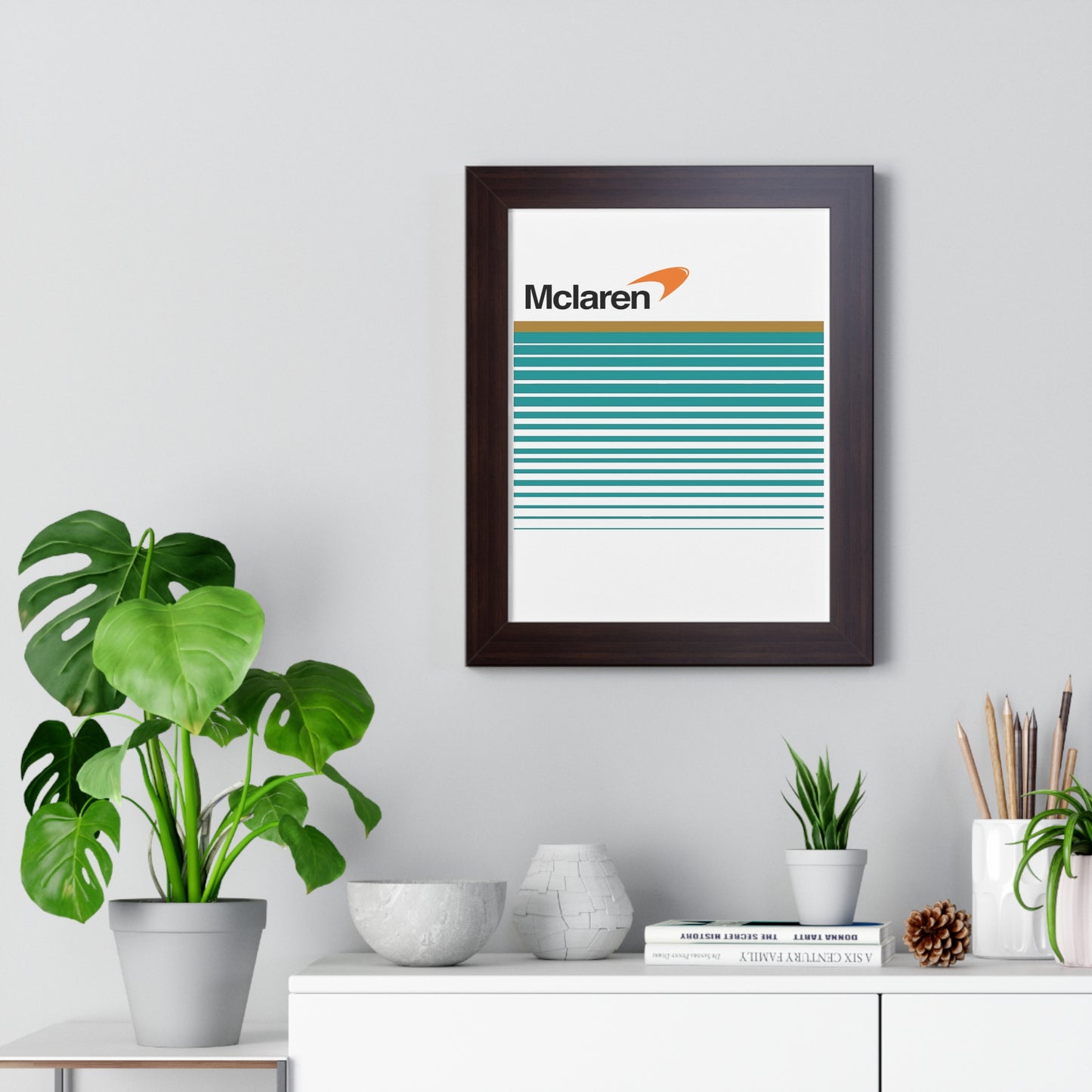 Mclaren Newports Framed Artwork