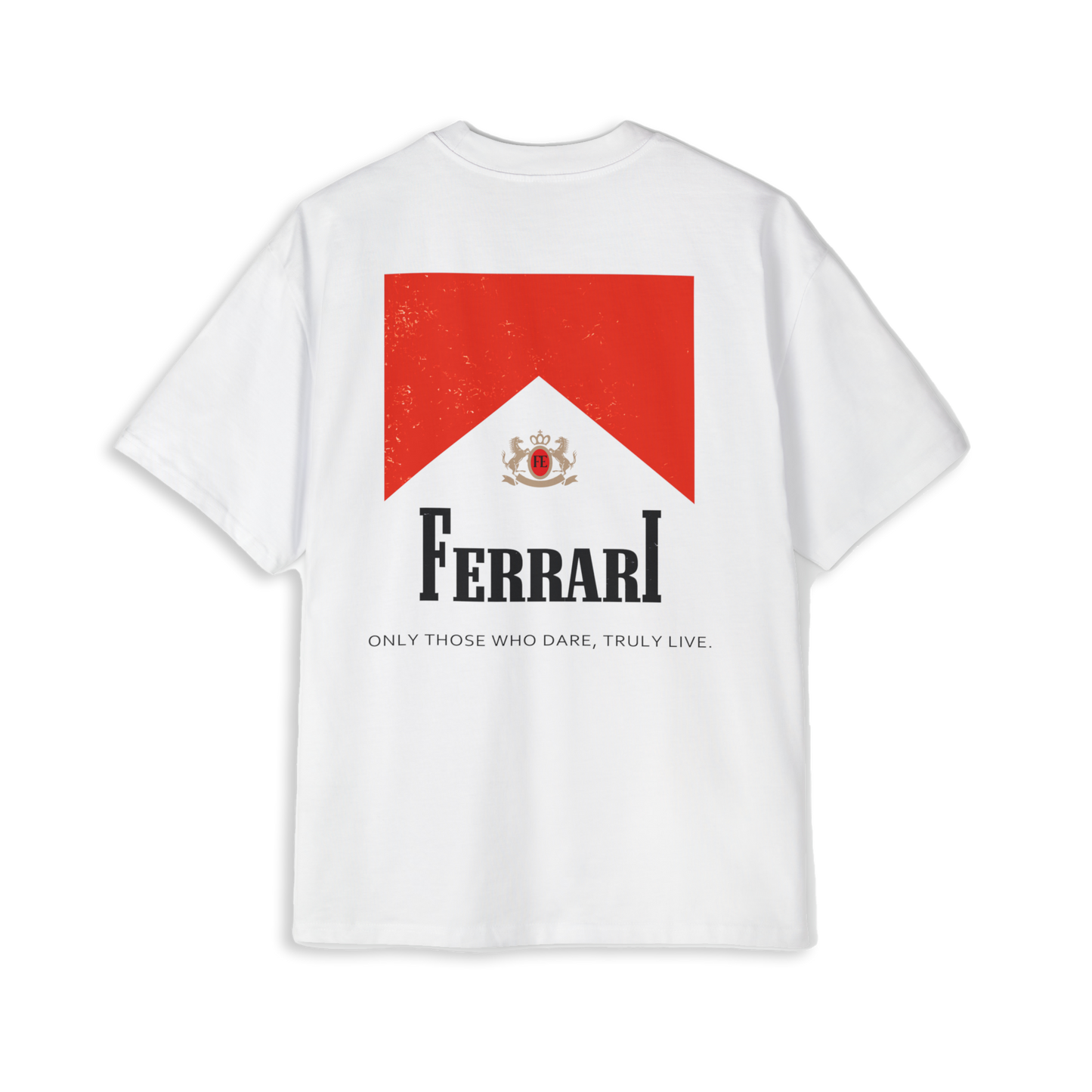 Ferrari Marlboro Vintage White Tee