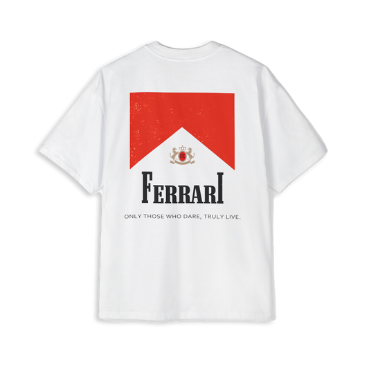 Ferrari Marlboro Vintage White Tee