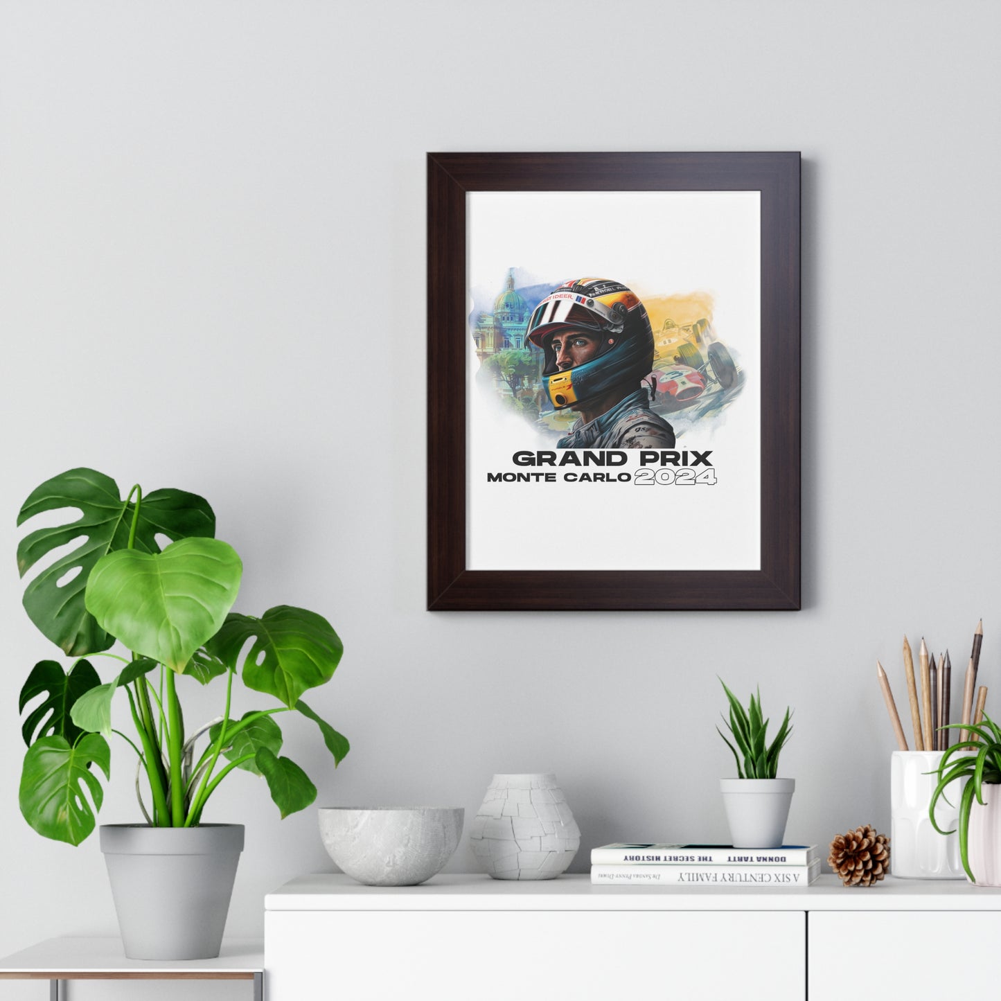 GRAND PRIX Framed Artwork