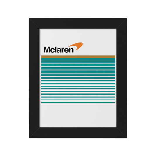 Mclaren Newports Framed Artwork