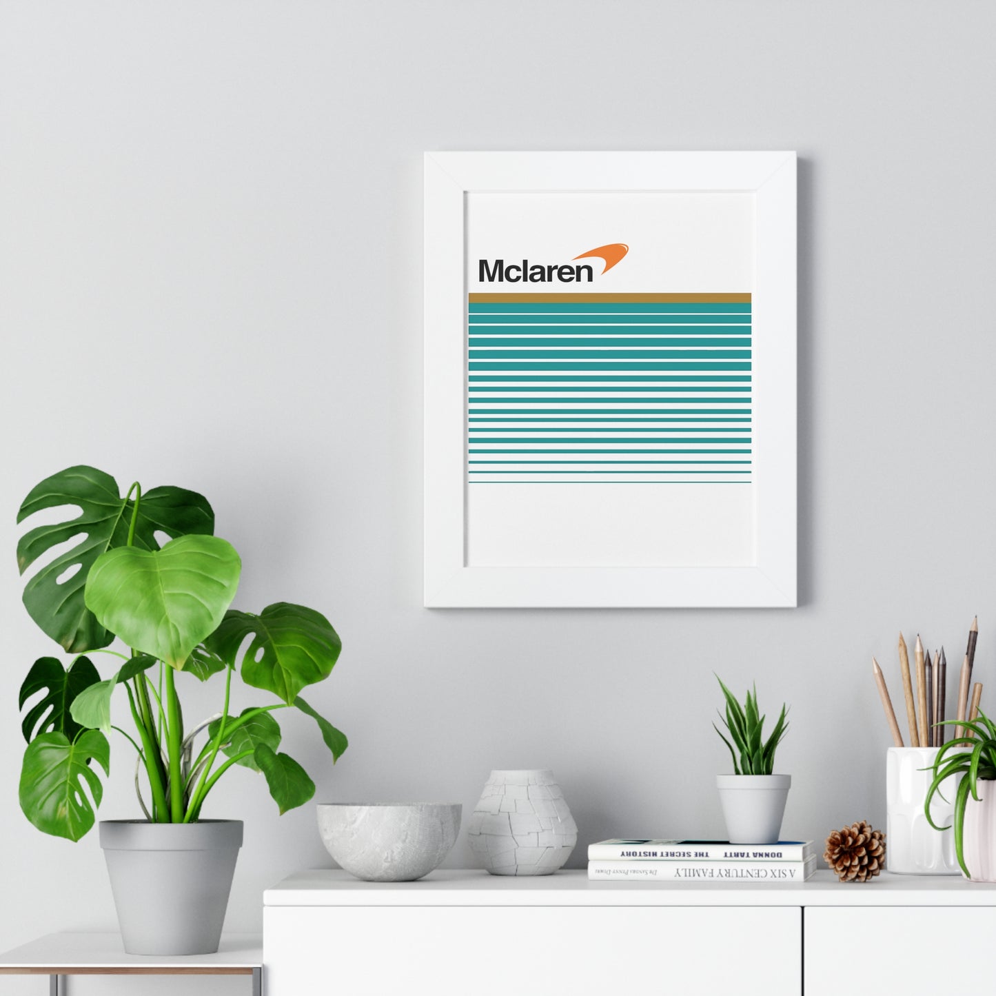 Mclaren Newports Framed Artwork