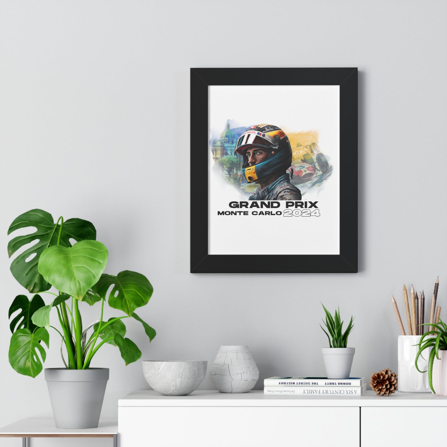 GRAND PRIX Framed Artwork