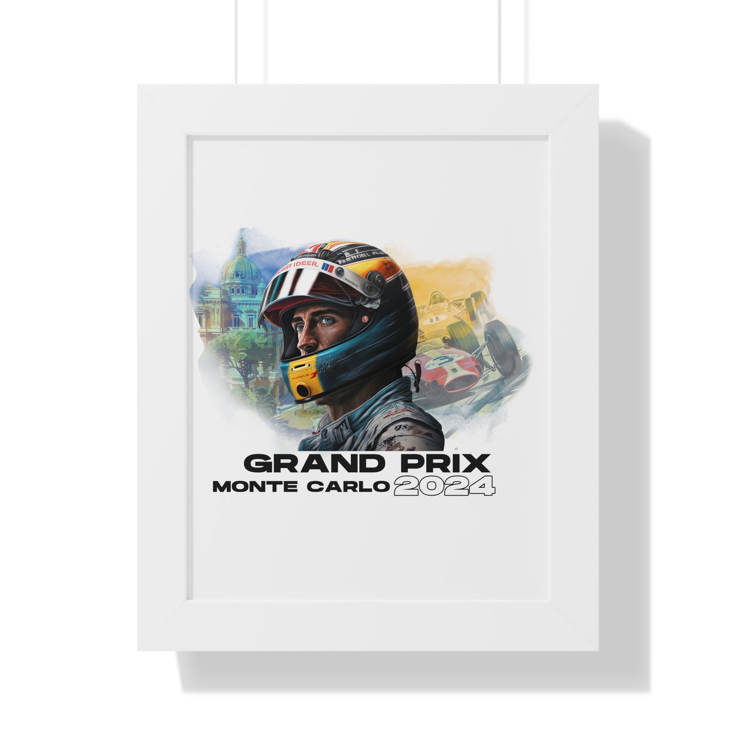 GRAND PRIX Framed Artwork