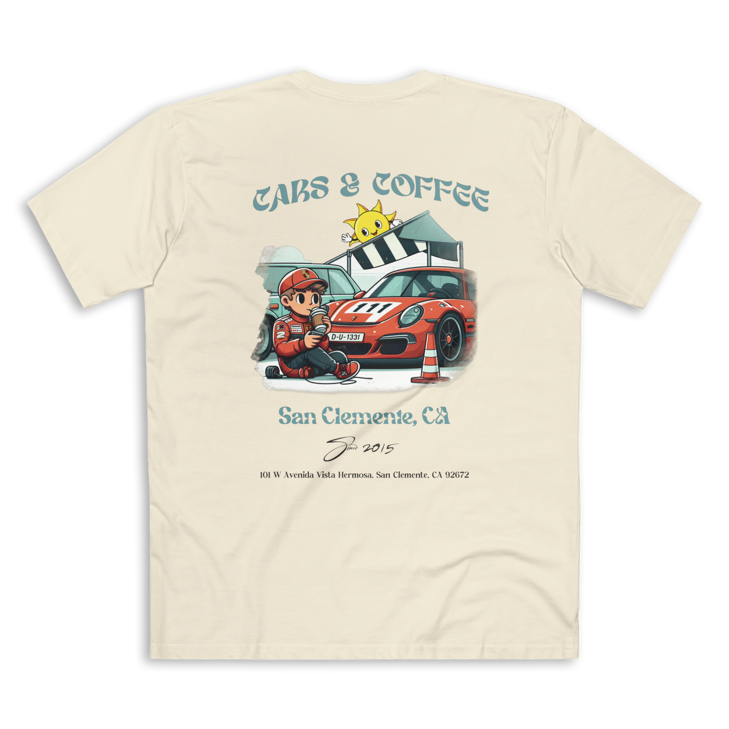 Cars & Coffee South OC Tee