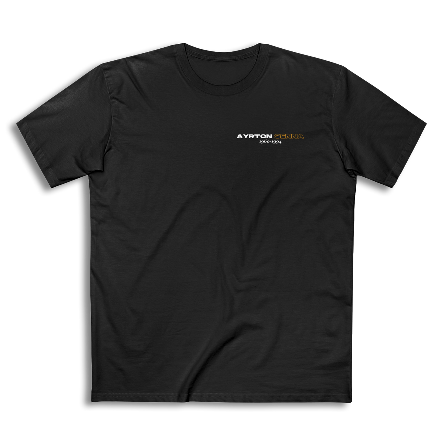 Aryton Senna F1 Black Tee