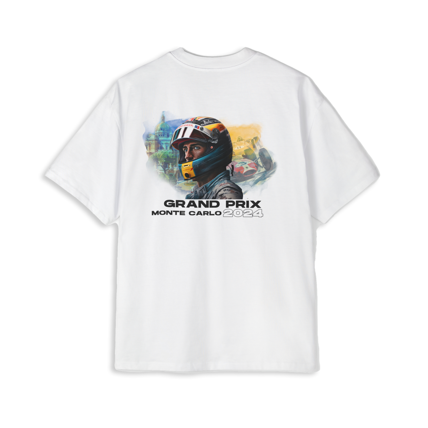 FORMULA 1 GRAND PRIX MONACO White Tee