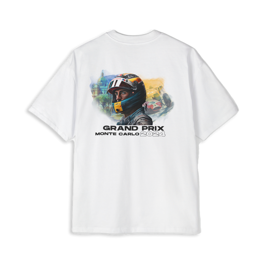 FORMULA 1 GRAND PRIX MONACO White Tee